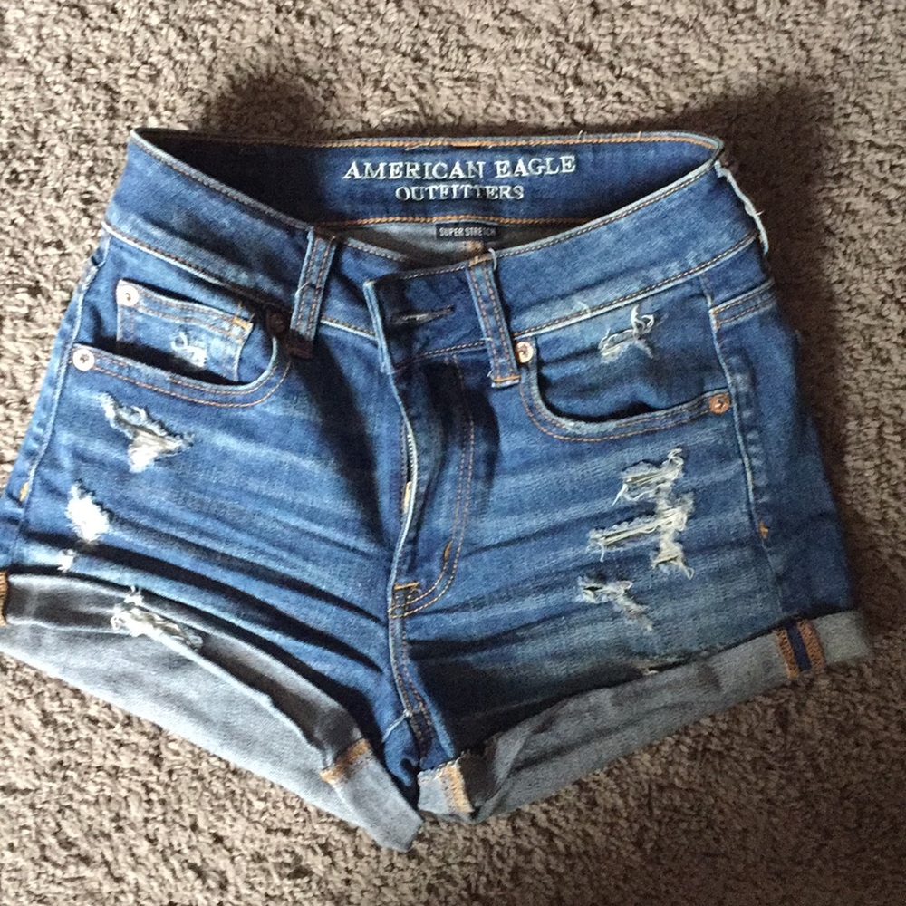 American Eagle High Waisted Shorts